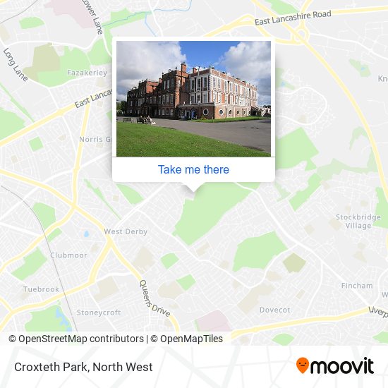 Croxteth Park map