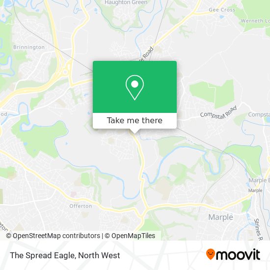 The Spread Eagle map