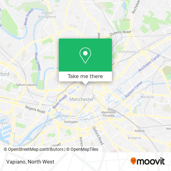 Vapiano map