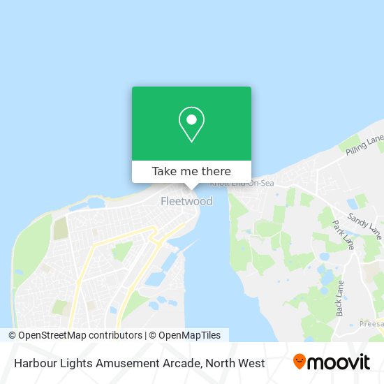 Harbour Lights Amusement Arcade map