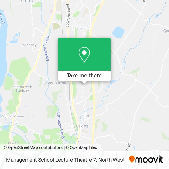Management School Lecture Theatre 7 map