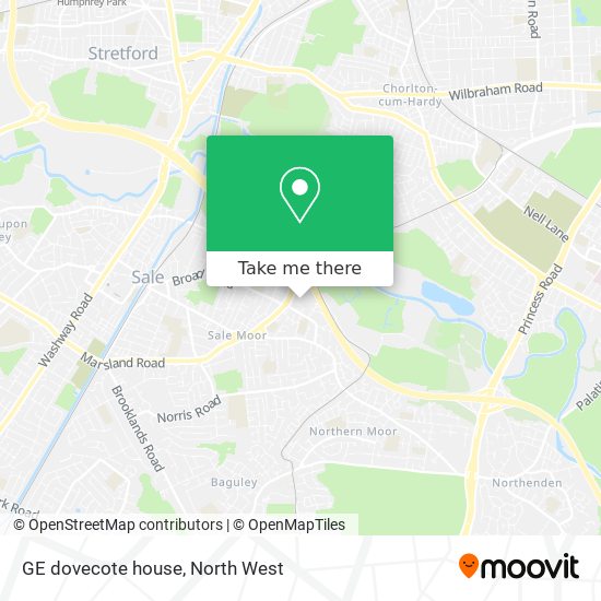 GE dovecote house map