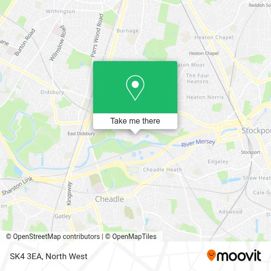 Sk4 Postcode How to Get to SK4 3EA in Stockport by Bus, Light Rail or Train?
