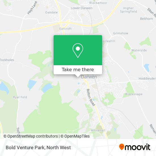 Bold Venture Park map
