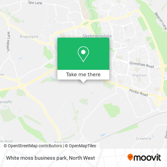 White moss business park map