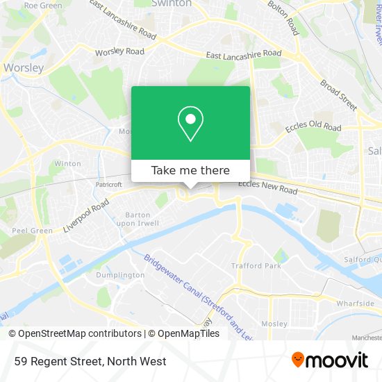 59 Regent Street map