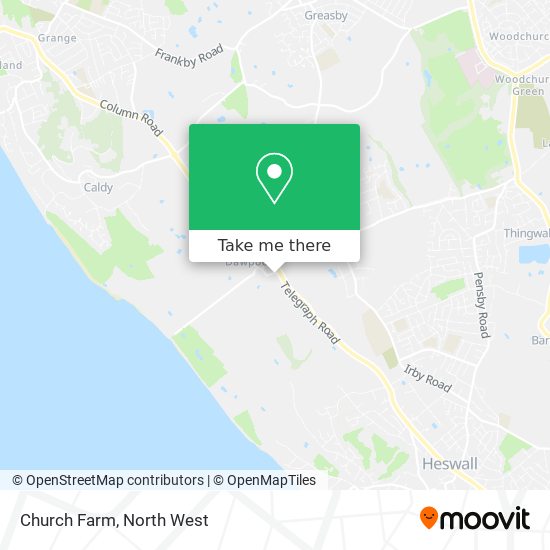 Church Farm map