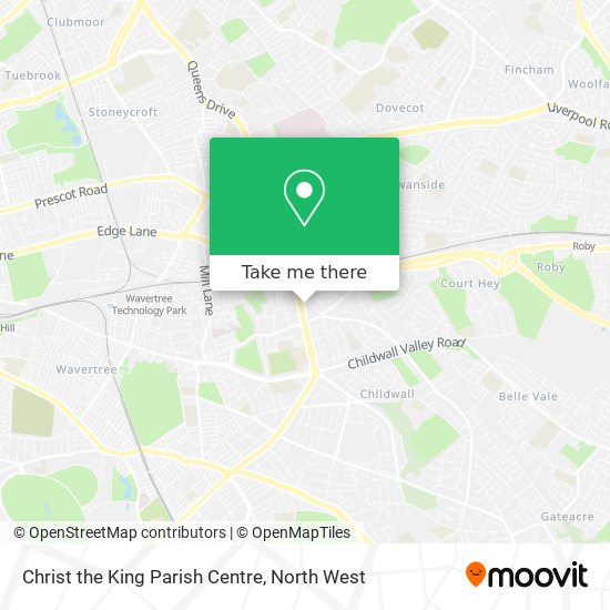 Christ the King Parish Centre map