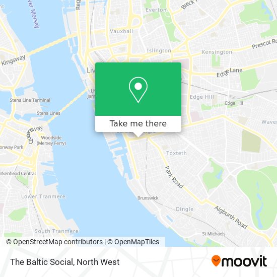 The Baltic Social map