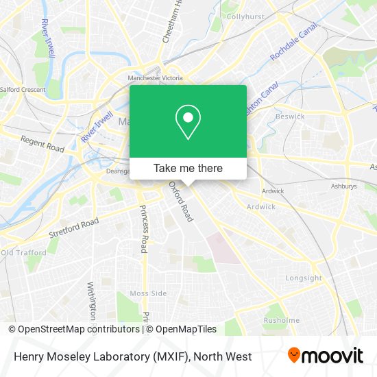 Henry Moseley Laboratory (MXIF) map