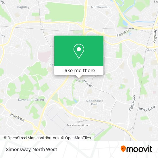 Simonsway map