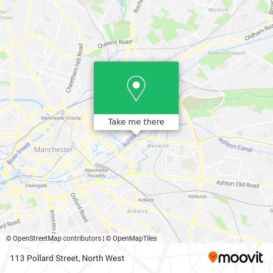 113 Pollard Street map