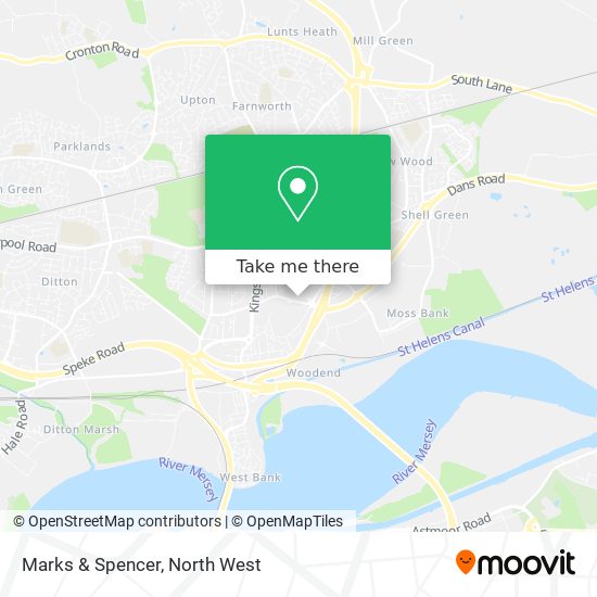 Marks & Spencer map