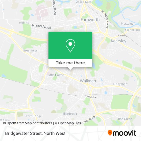 Bridgewater Street map