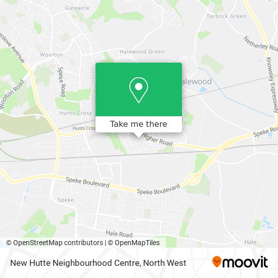 New Hutte Neighbourhood Centre map