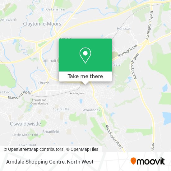 Arndale Shopping Centre map