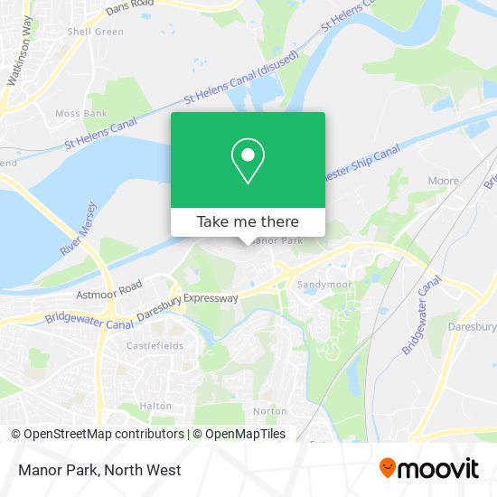Manor Park map