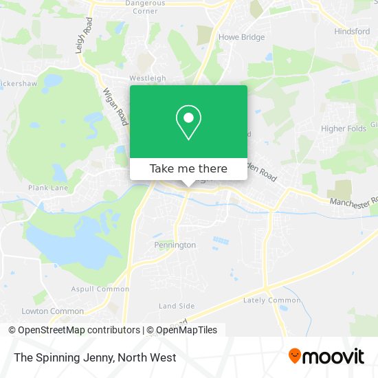 The Spinning Jenny map