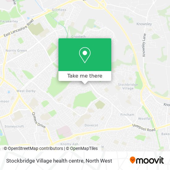 Stockbridge Village health centre map
