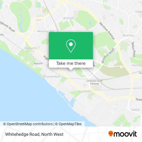 Whitehedge Road map