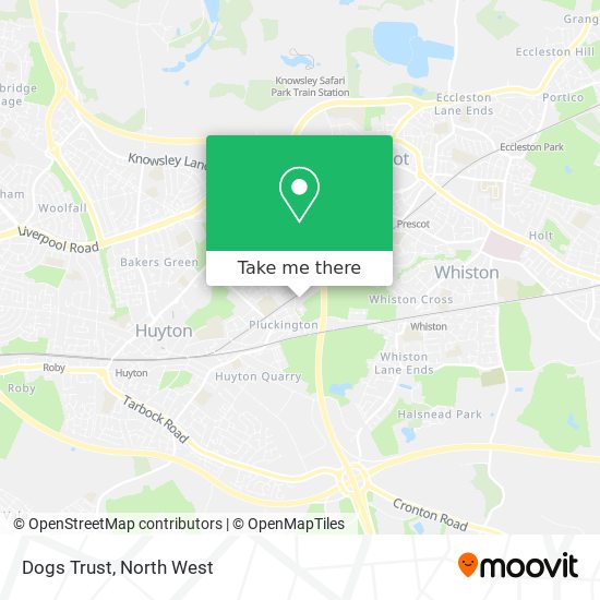 Dogs Trust map