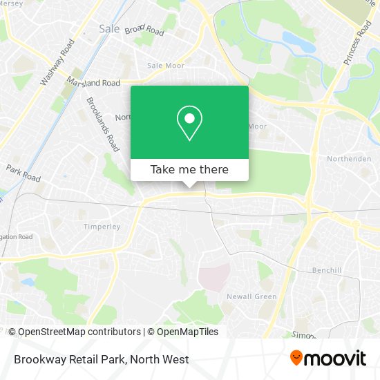 Brookway Retail Park map