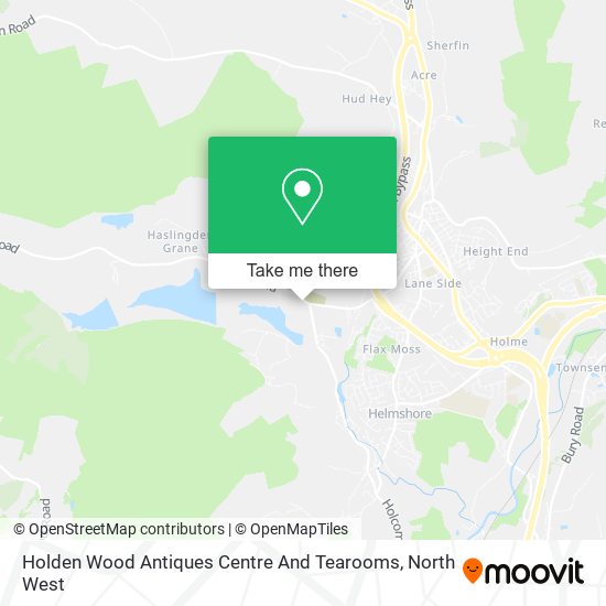 Holden Wood Antiques Centre And Tearooms map