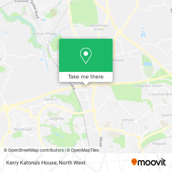 Kerry Katona's House map