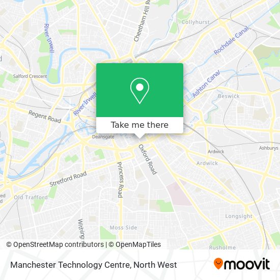 Manchester Technology Centre map