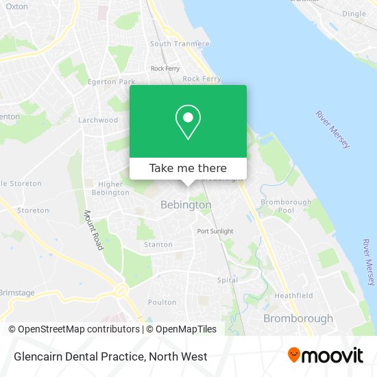 Glencairn Dental Practice map