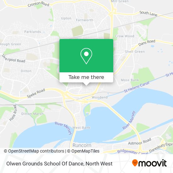 Olwen Grounds School Of Dance map
