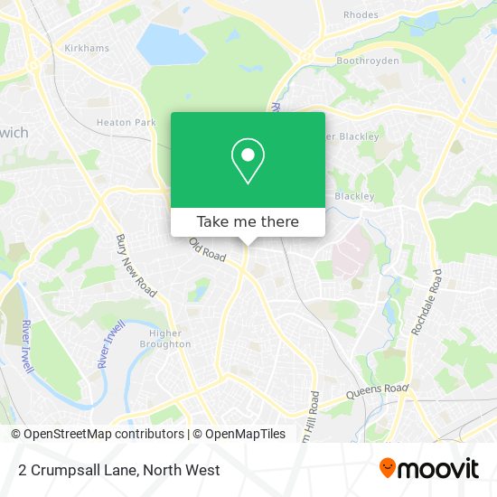 2 Crumpsall Lane map