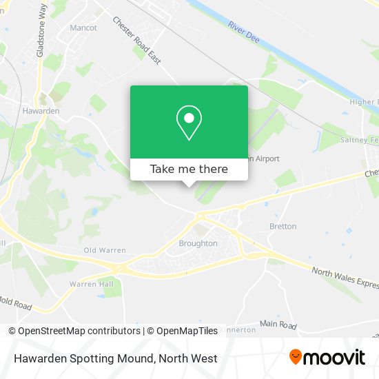 Hawarden Spotting Mound map