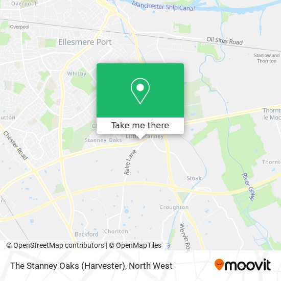 The Stanney Oaks (Harvester) map