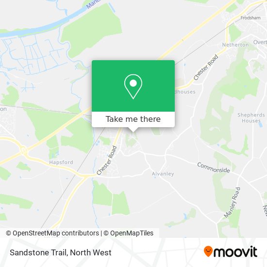 Sandstone Trail map