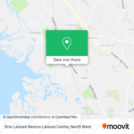 Brio Leisure Neston Leisure Centre map