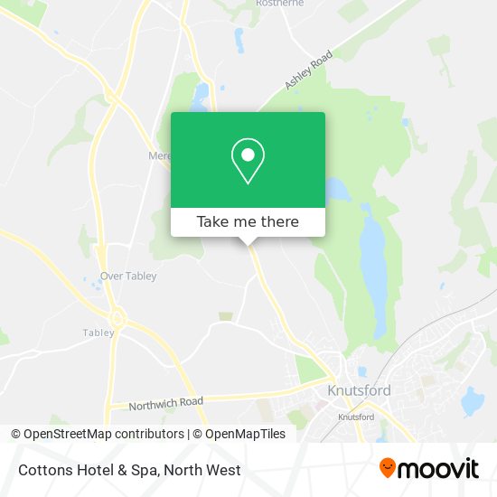 Cottons Hotel & Spa map