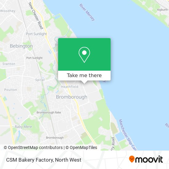 CSM Bakery Factory map