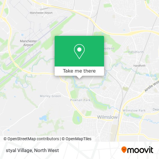 styal Village map
