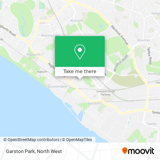 Garston Park map
