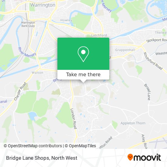 Bridge Lane Shops map