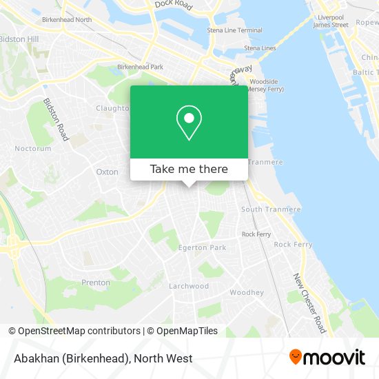 Abakhan (Birkenhead) map