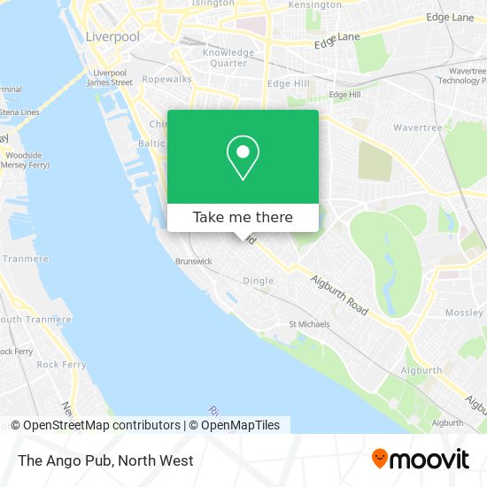 The Ango Pub map