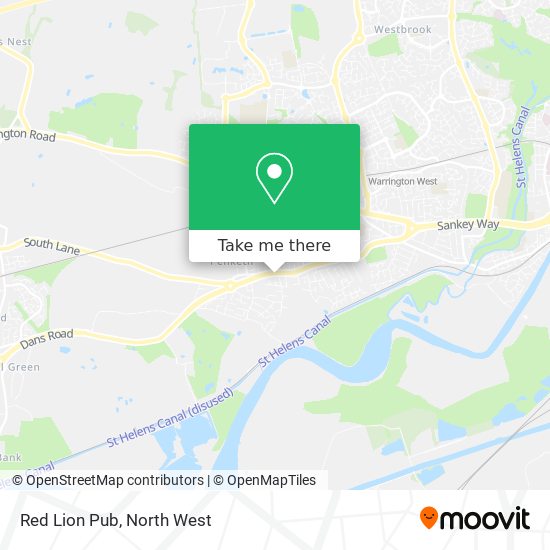 Red Lion Pub map