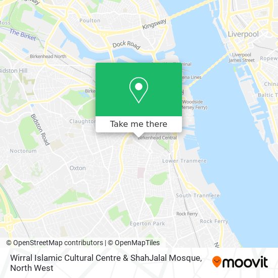 Wirral Islamic Cultural Centre & ShahJalal Mosque map