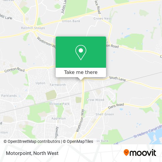 Motorpoint map