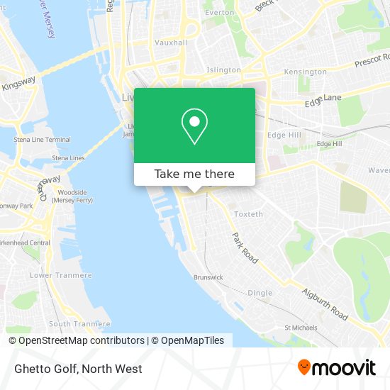 Ghetto Golf map