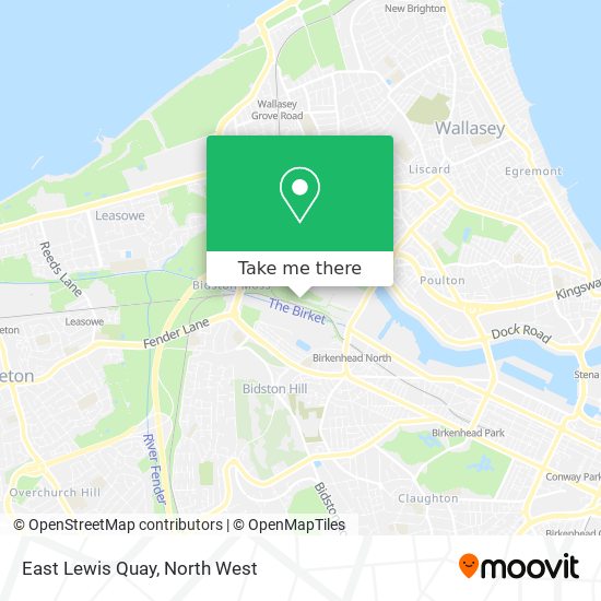 East Lewis Quay map