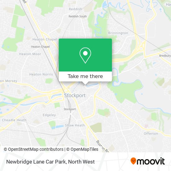 Newbridge Lane Car Park map