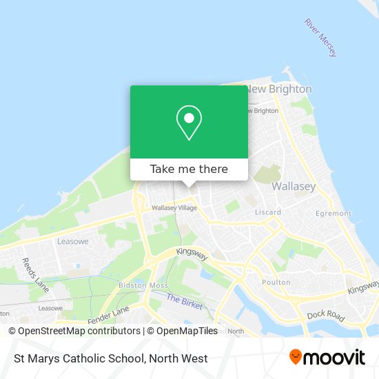 St Marys Catholic School map